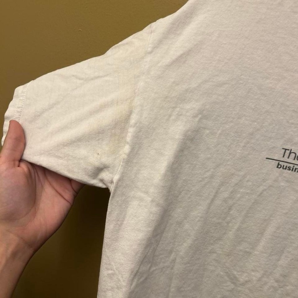 Vintage y2k White Microsoft tech tour tshirt with front and back graphics Size L - Picture 5 of 7
